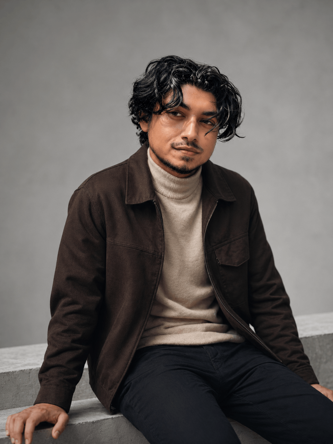 Portrait of Hasanul Haque Moon